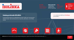 Desktop Screenshot of izolirka.hr